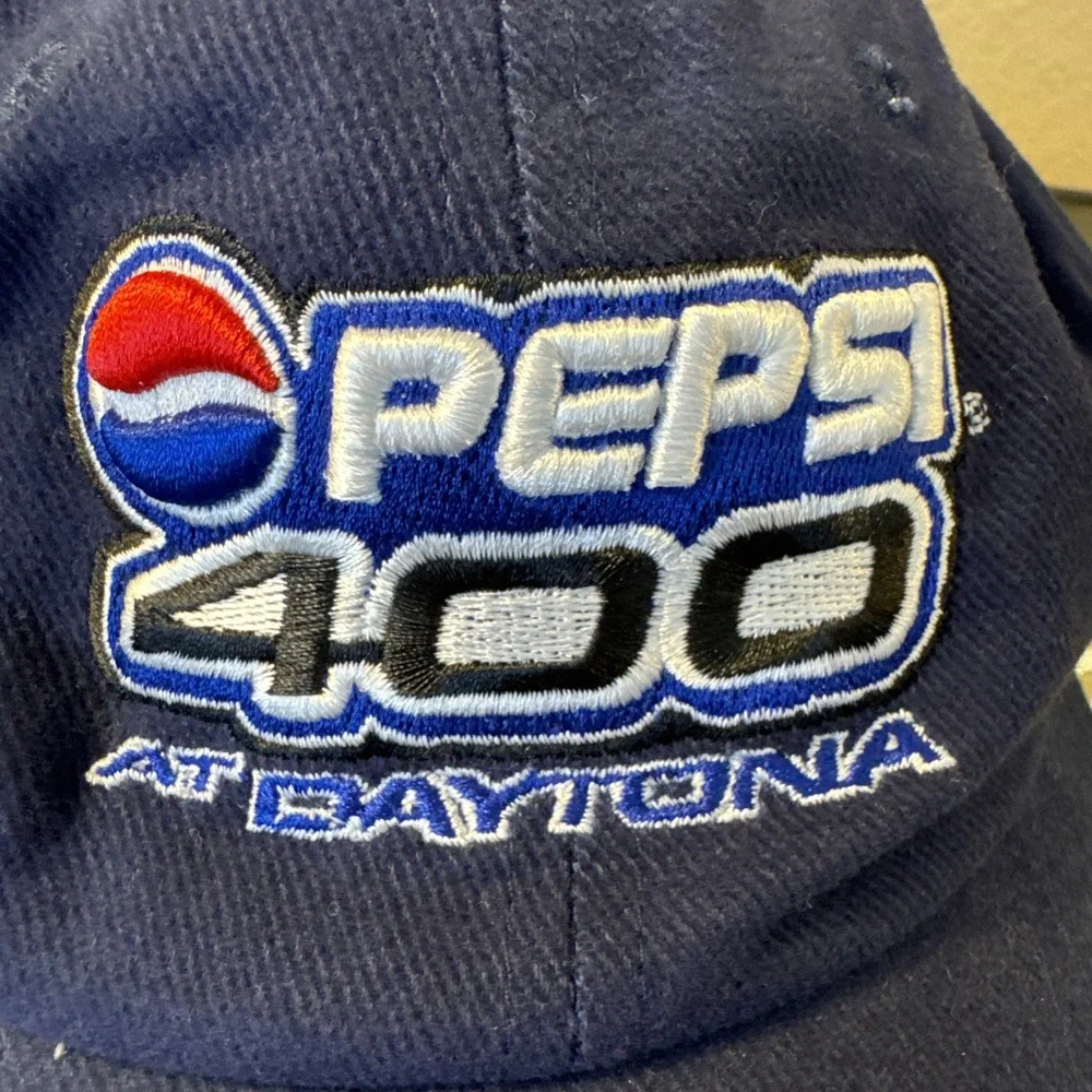 Vintage Pepsi 400 NASCAR Hat Daytona International Speedway‎ NEW